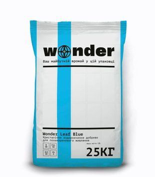 Wonder Leaf Blue 10-53-10 + Zn &mdash; кристалічне добриво для позакореневого підживлення 11429061 фото