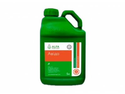Протравитель АВИДО (д.в. тиофанат-метил, крезоксим-метил, цимоксанил), тара - 5л. ALFA Smart Agro 1694001810 фото